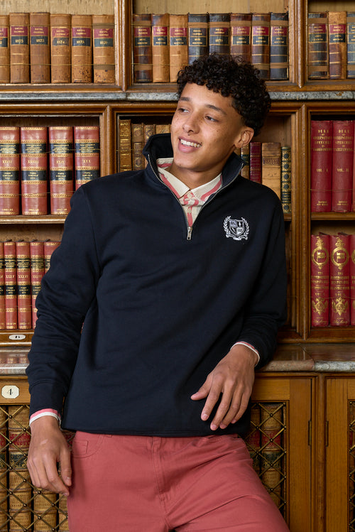 Crest Quarter Zip Sweater (Unisex)