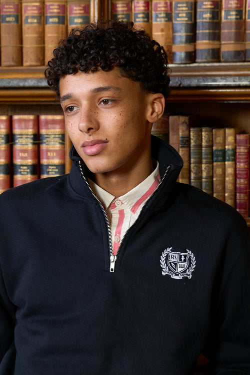 Crest Quarter Zip Sweater (Unisex)