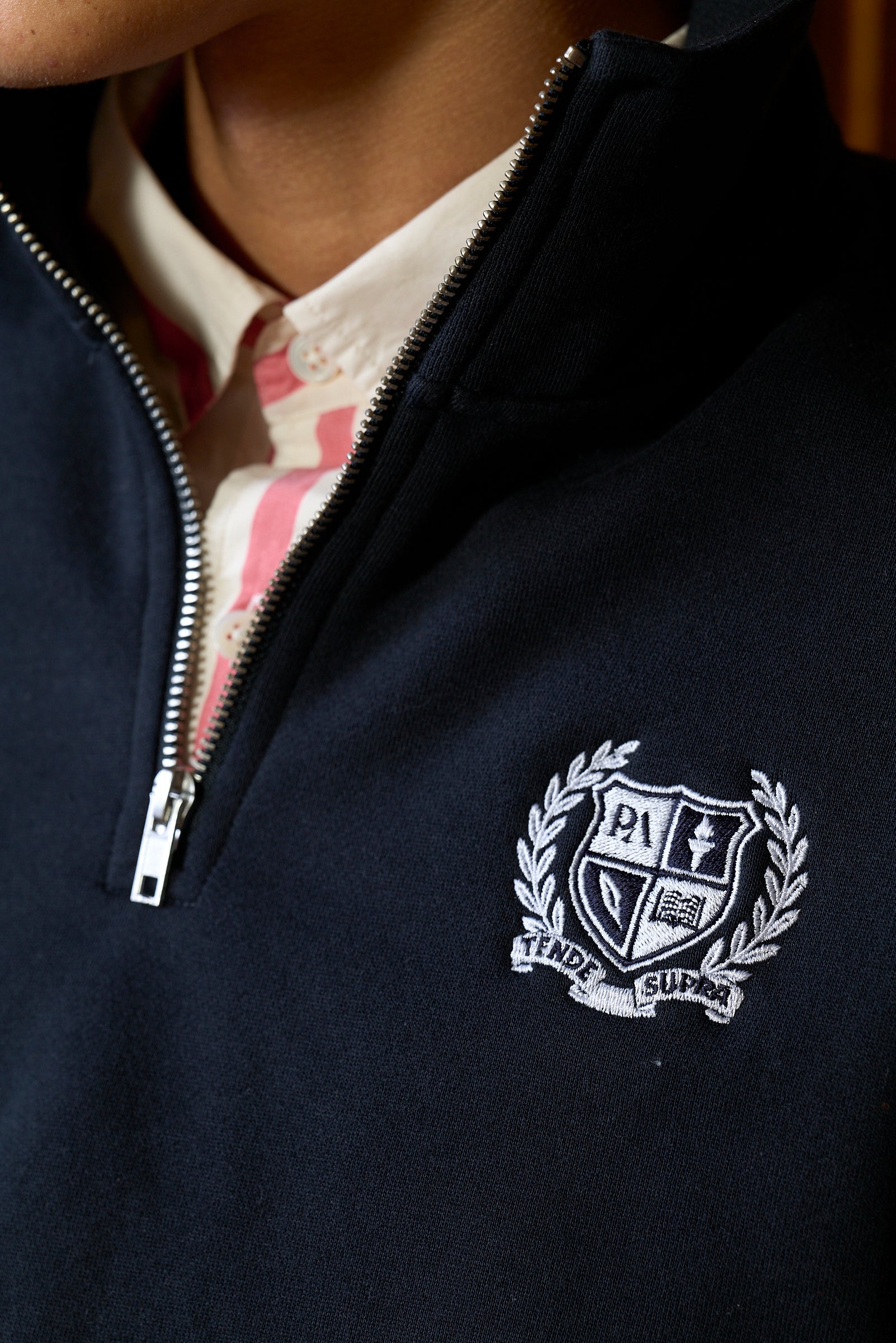 Crest Quarter Zip Sweater (Unisex)