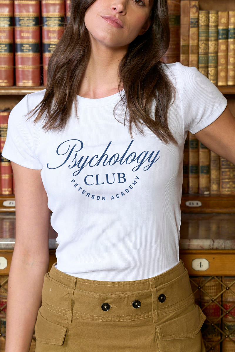 Psychology Club Cropped T-Shirt